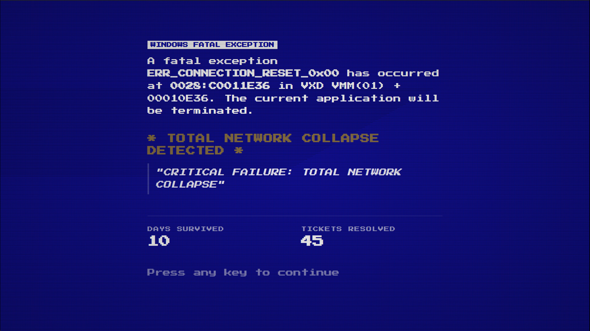 【社畜】ITサポート業務の地獄を体験できるホラーゲーム『I.T. Never Ends』が苦しすぎる_009