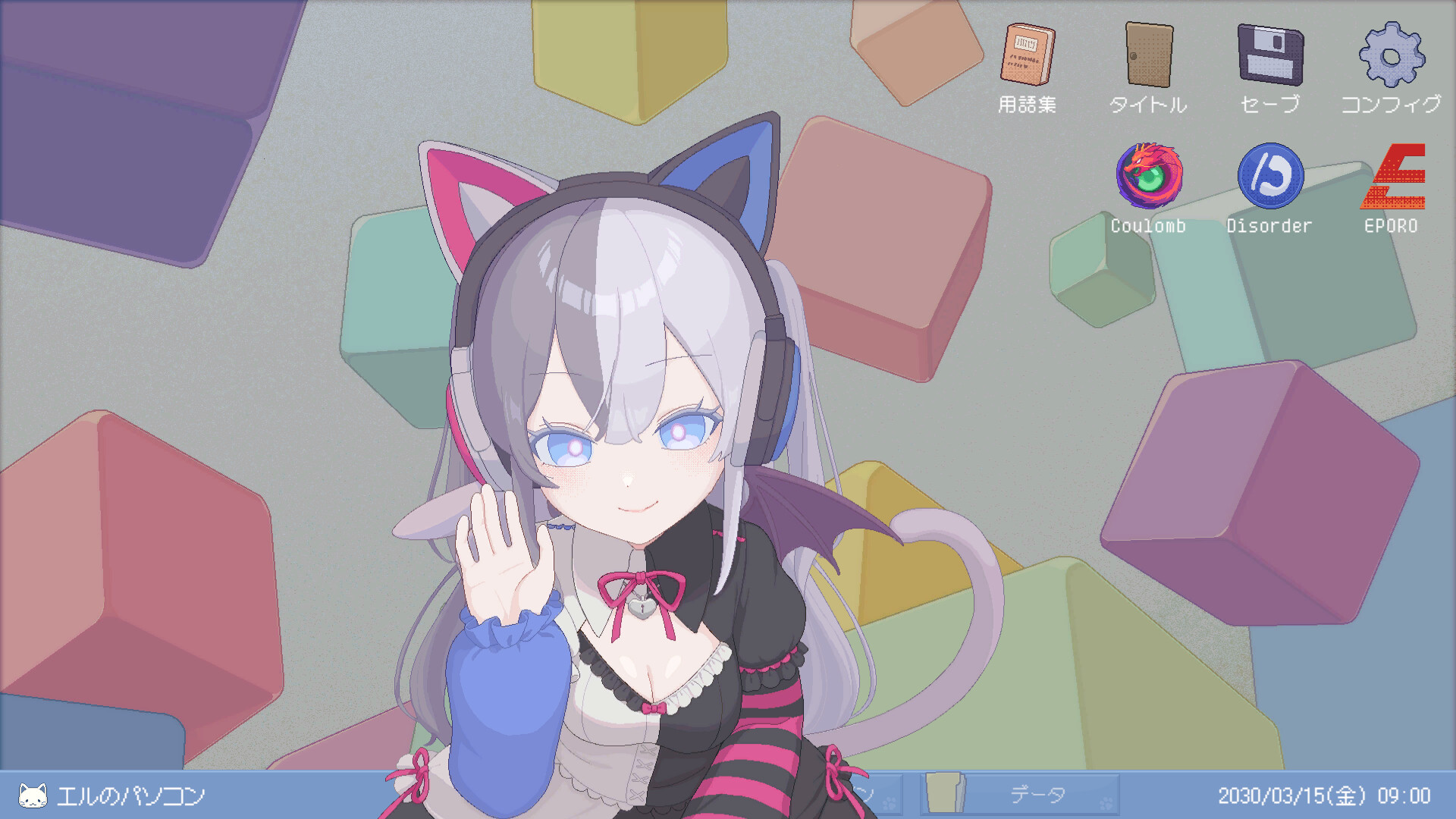 SNSで巻き起こる怪事件を解明するパズル推理ゲーム『ミカクテイ事件の観測者-Demons' Timeline-』がSteamにて_006