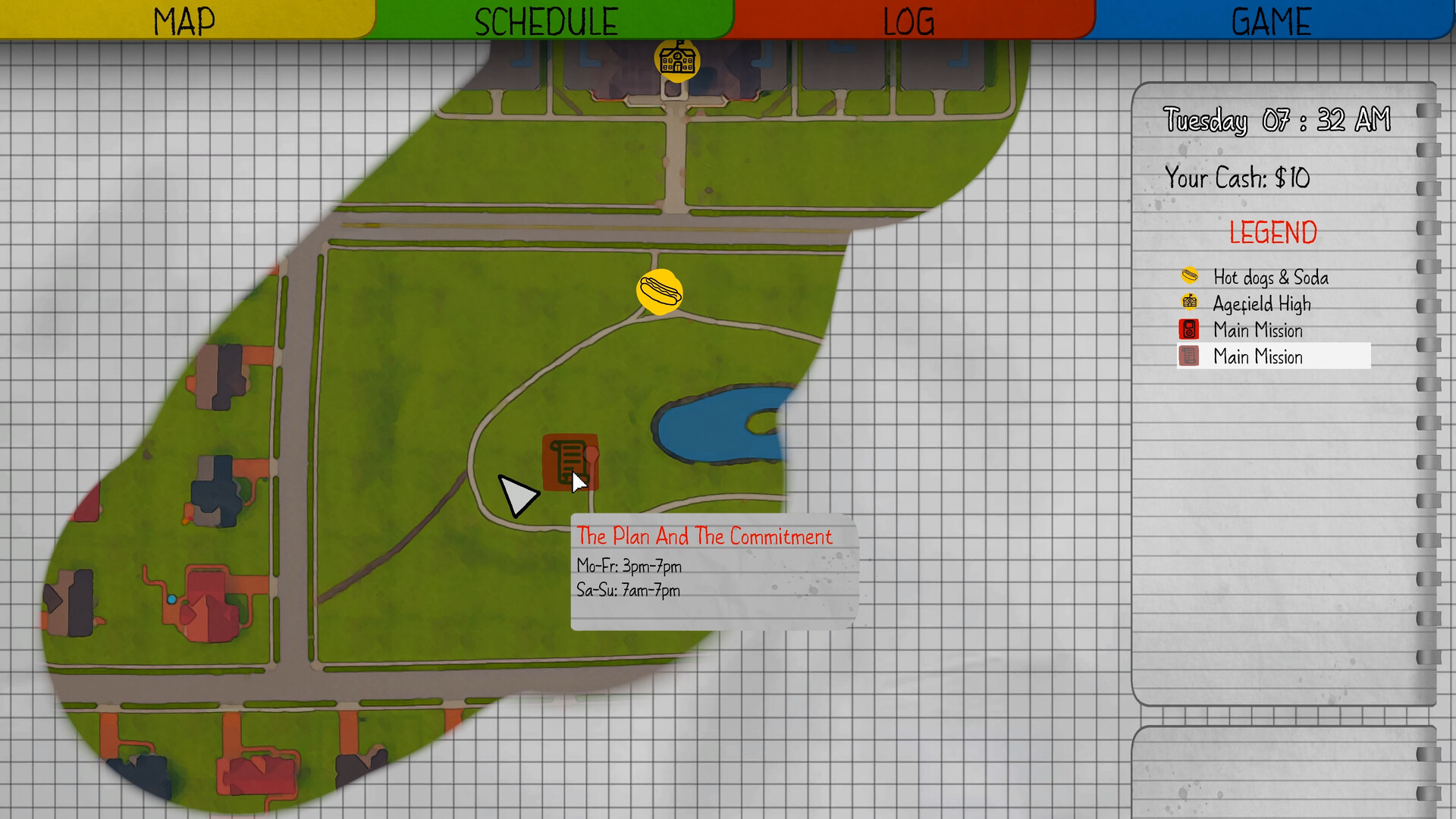 “学校の伝説”を目指す『Bully』ライクのオープンワールドゲーム『Agefield High: Rock the School_011