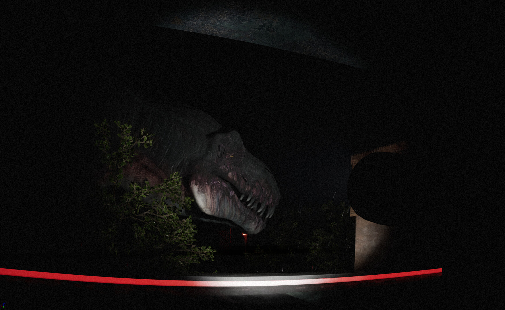 恐竜のような獣から隠れて研究所を調査するホラーゲーム『D-Extinction』が面白そう_001