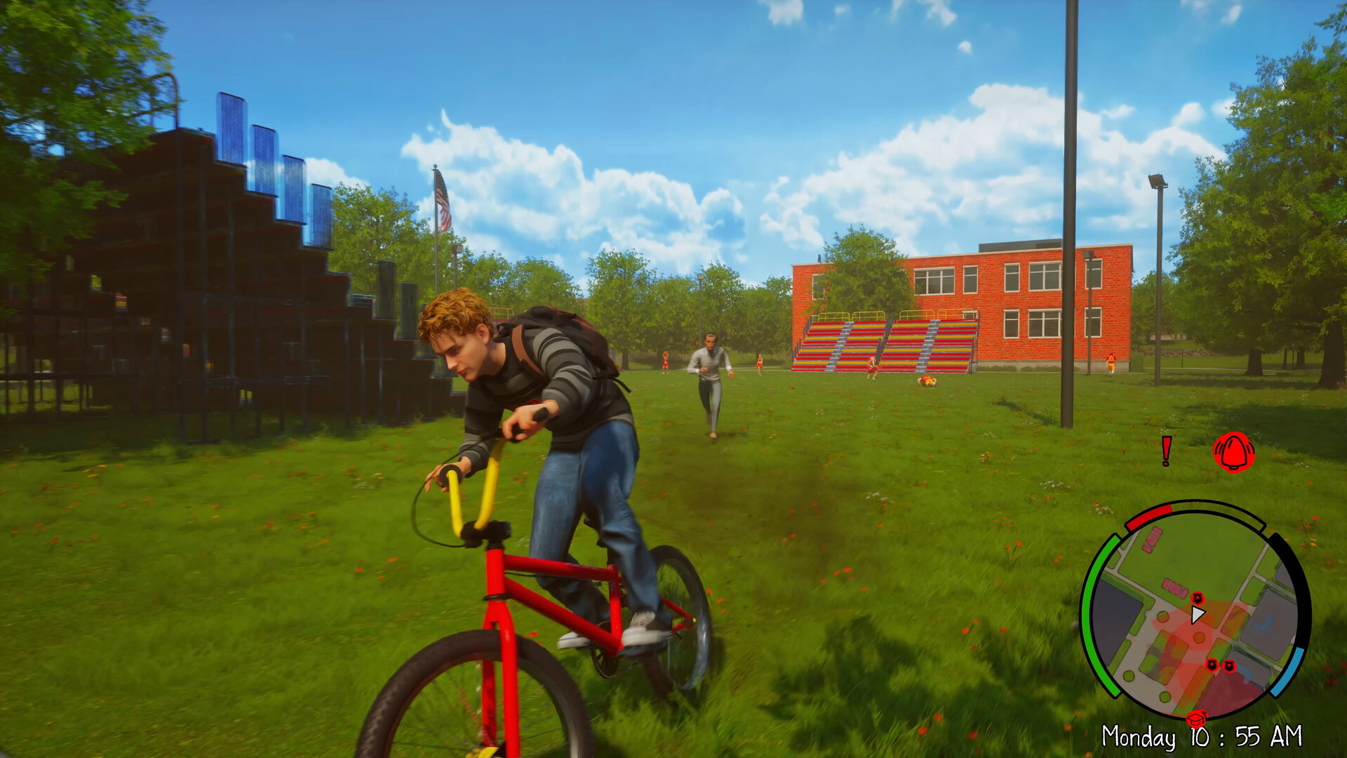 “学校の伝説”を目指す『Bully』ライクのオープンワールドゲーム『Agefield High: Rock the School_001