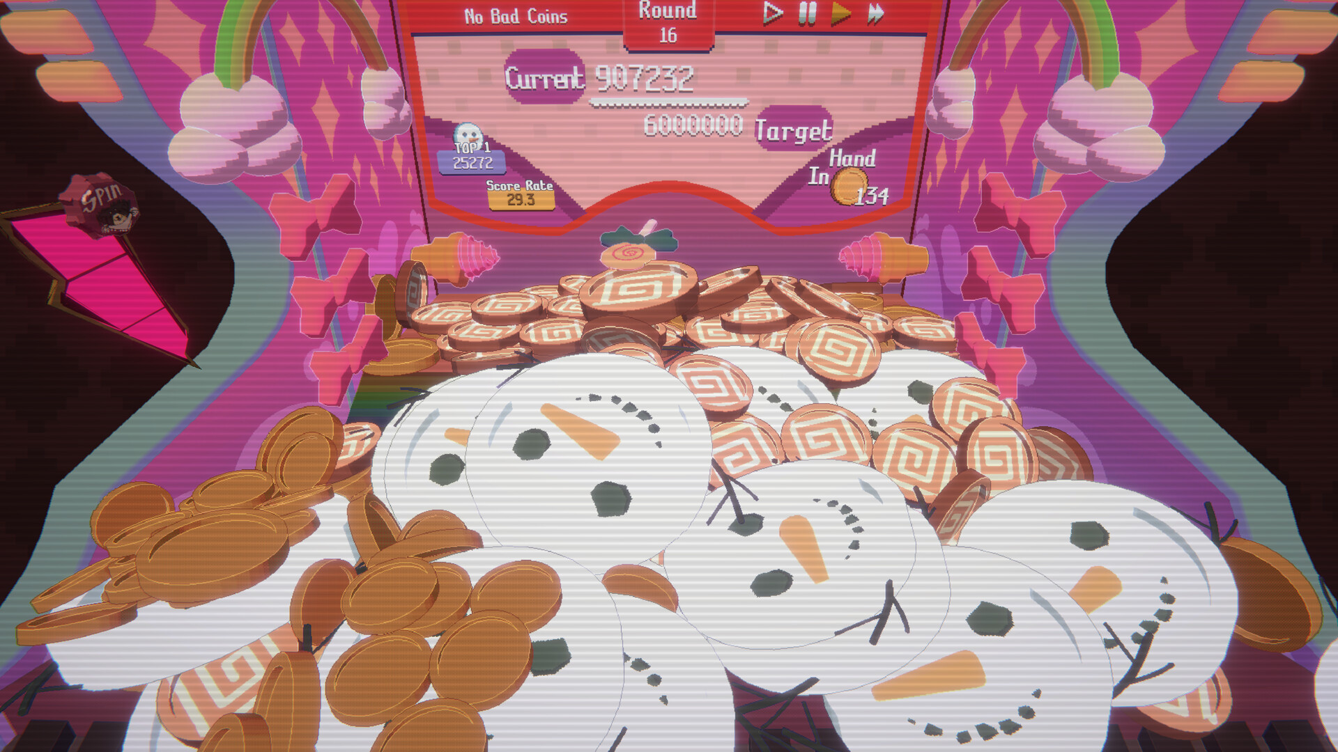 デッキ構築×コインプッシャーで連鎖を狙うローグライク『RACCOIN』Steamにて「非常に好評」_002