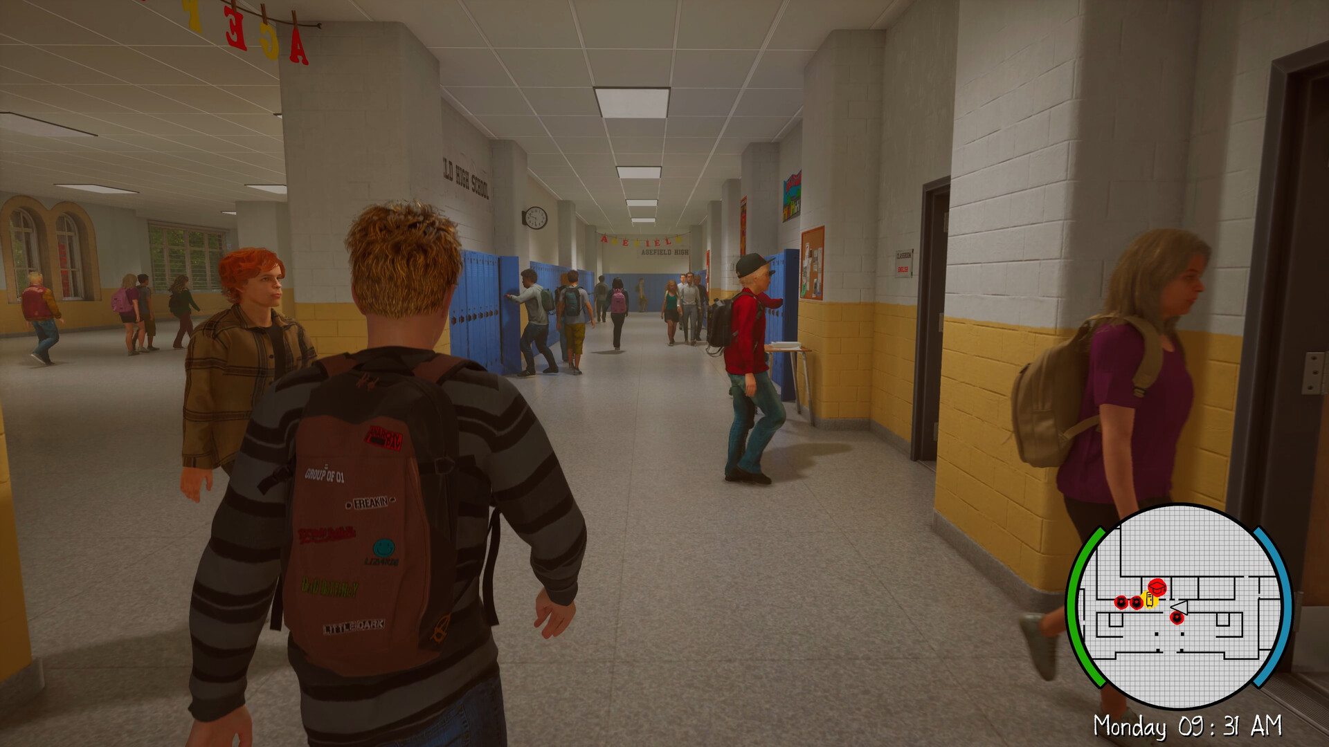 “学校の伝説”を目指す『Bully』ライクのオープンワールドゲーム『Agefield High: Rock the School_006
