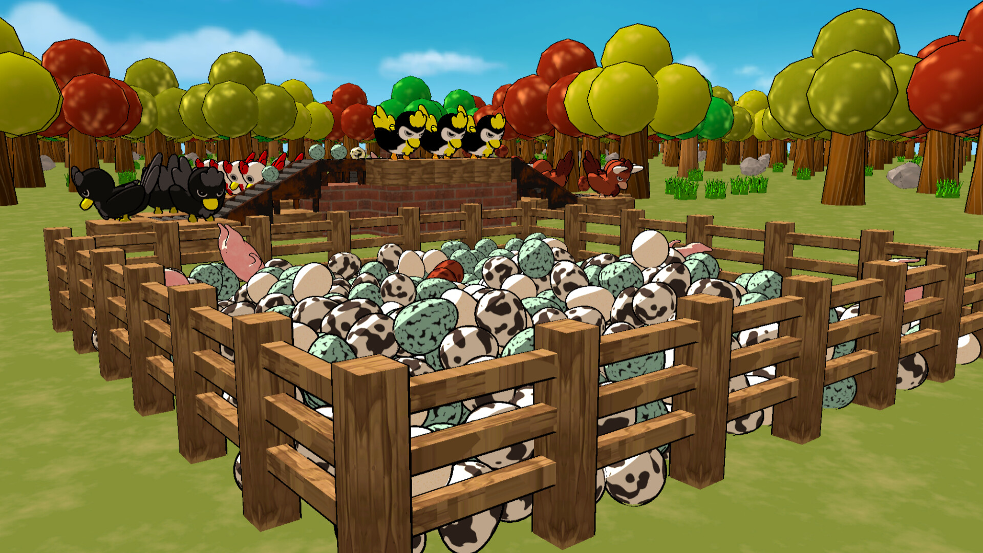 “卵”で10億稼ぐ物理演算×養鶏自動化ゲーム『Billion Egg Farm』のSteamストアページが公開_004