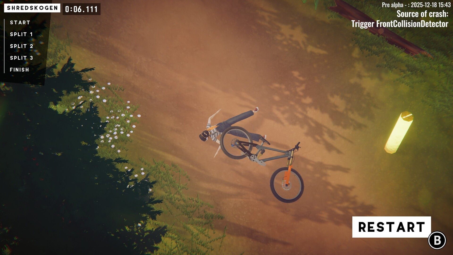 マウンテンバイクで山道を駆け下りる新作レースゲーム『Cranked』が面白そう_004