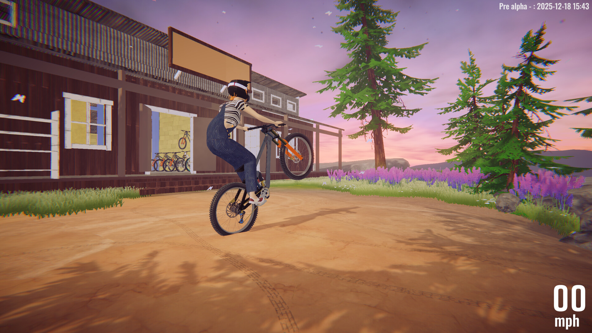 マウンテンバイクで山道を駆け下りる新作レースゲーム『Cranked』が面白そう_006