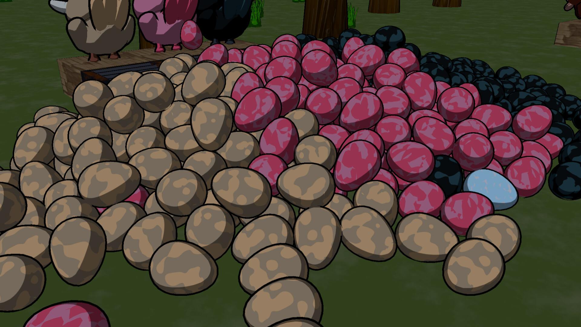 “卵”で10億稼ぐ物理演算×養鶏自動化ゲーム『Billion Egg Farm』のSteamストアページが公開_012