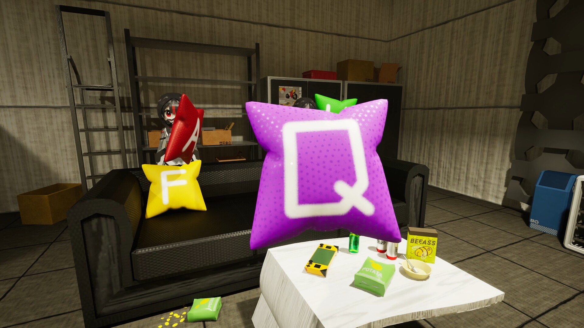 美少女がトラックで断崖絶壁を運転するゲーム『LISIA』が面白そう_009