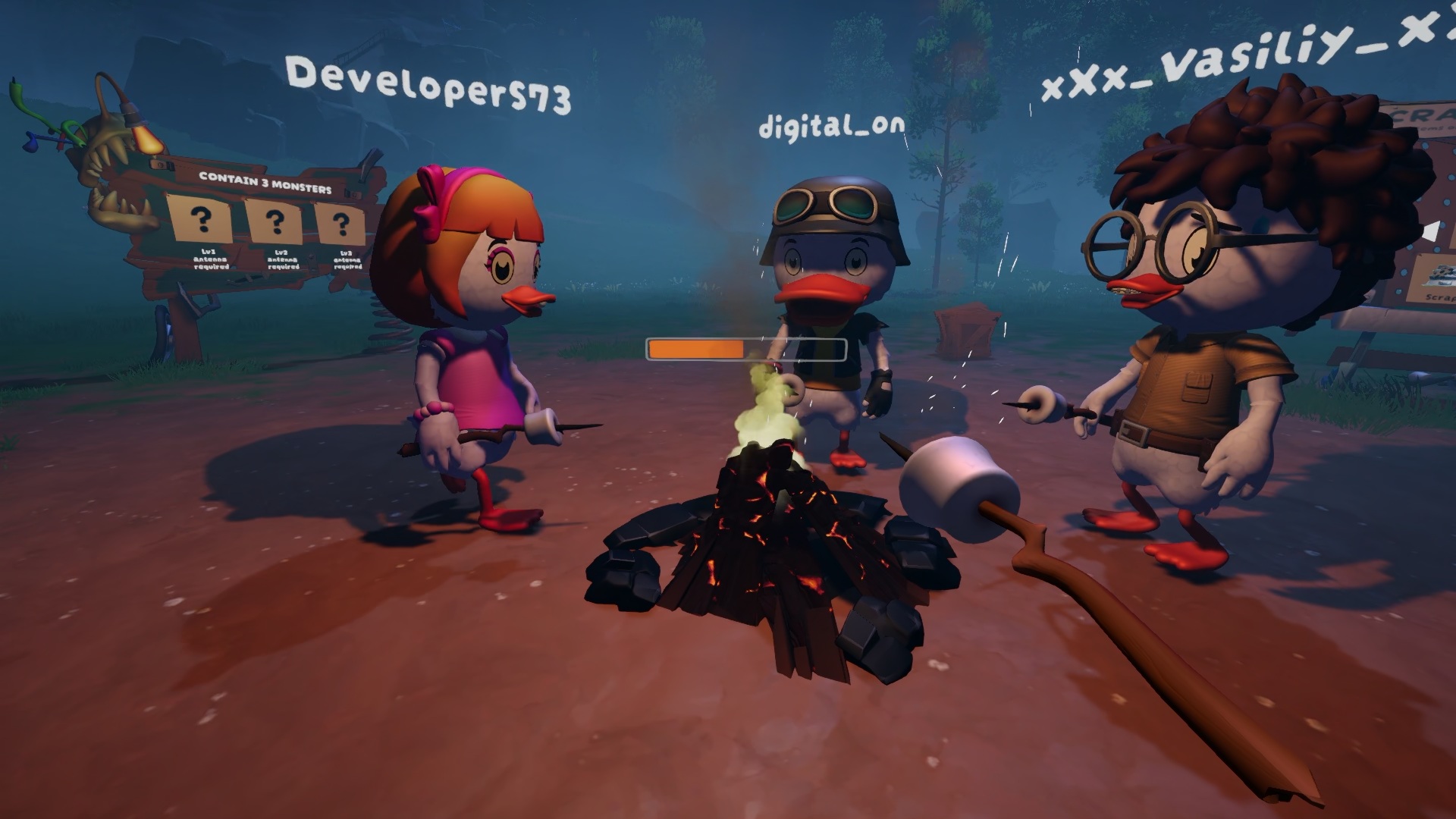 アヒルとなってモンスターを駆逐する協力アクション『ガーガーハンターズ』がSteam向けに発表_011