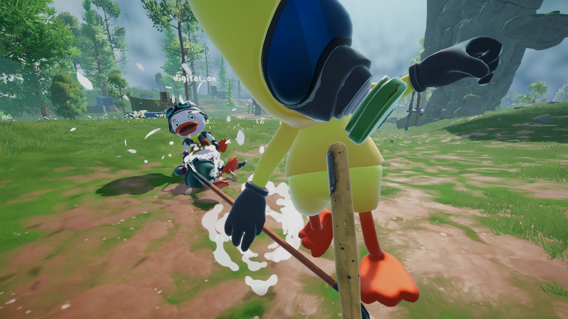 アヒルとなってモンスターを駆逐する協力アクション『ガーガーハンターズ』がSteam向けに発表_002