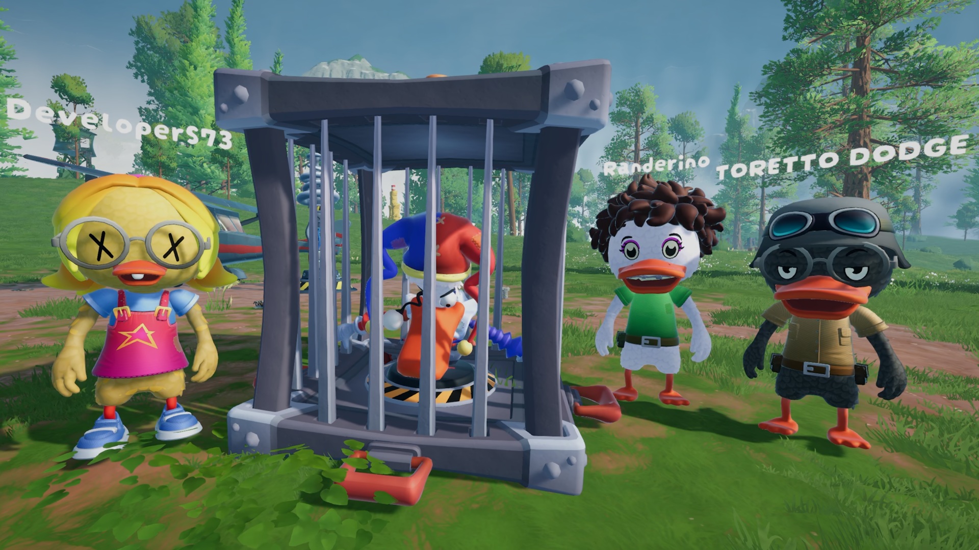 アヒルとなってモンスターを駆逐する協力アクション『ガーガーハンターズ』がSteam向けに発表_009