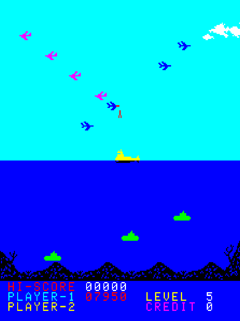 『ポラリス』が4月9日から配信開始。1980年にタイトーから発売されたシューティングゲームが「アケアカ」から復活_001