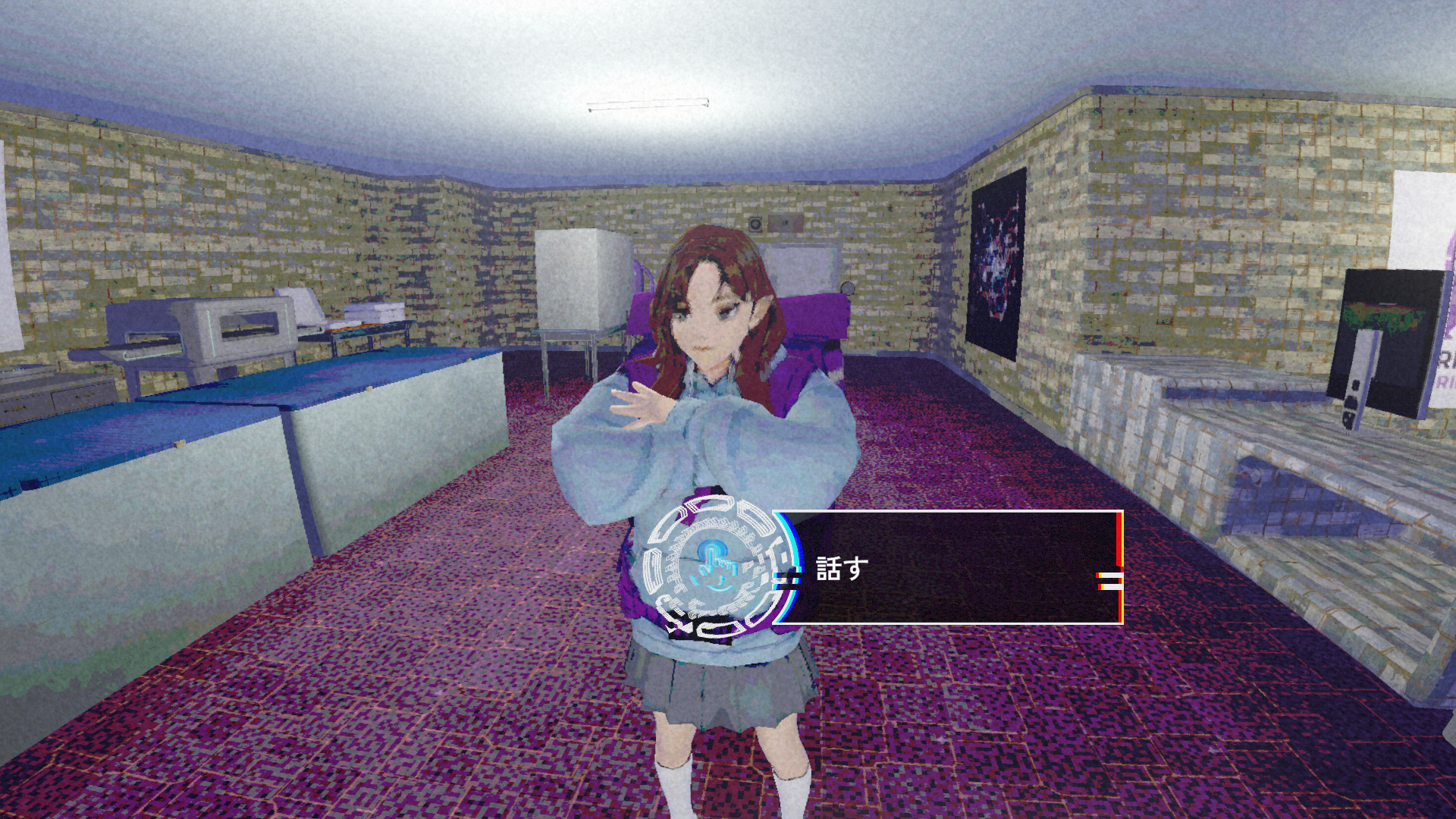 『リミナル・シック・ピザ・ブルー』Steamストアページが公開
_001