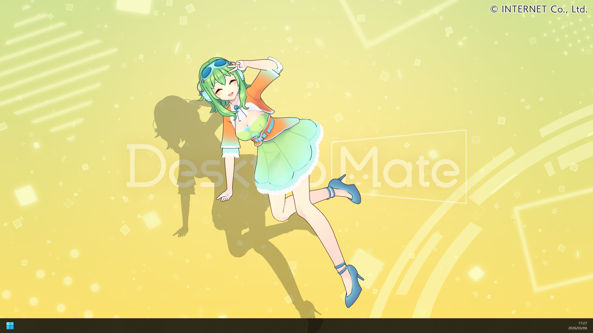 「GUMI」が『Desktop Mate』新DLCとして配信開始_001