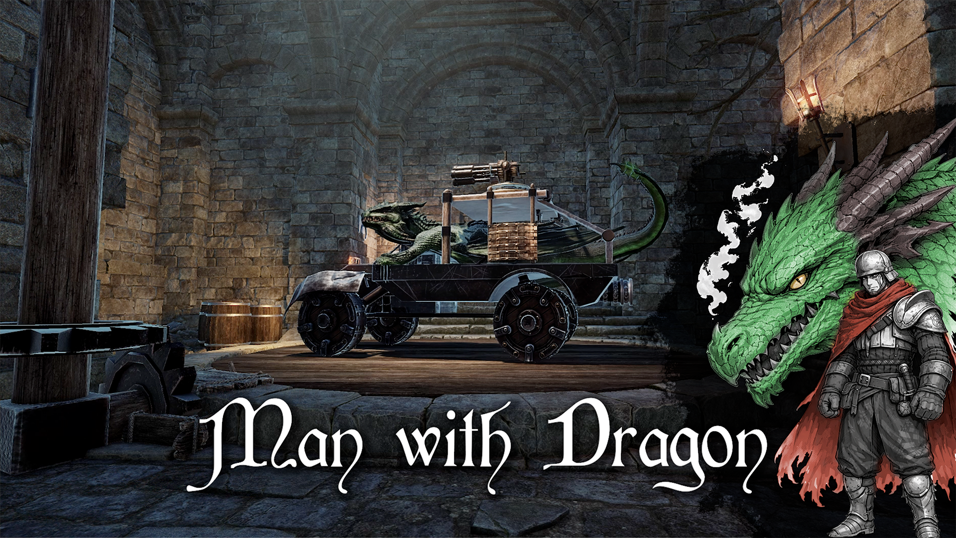 『Dark Engines』のSteamストアページが公開。魔法と蒸気の戦闘車両に乗って激しいカーコンバットを行う_006