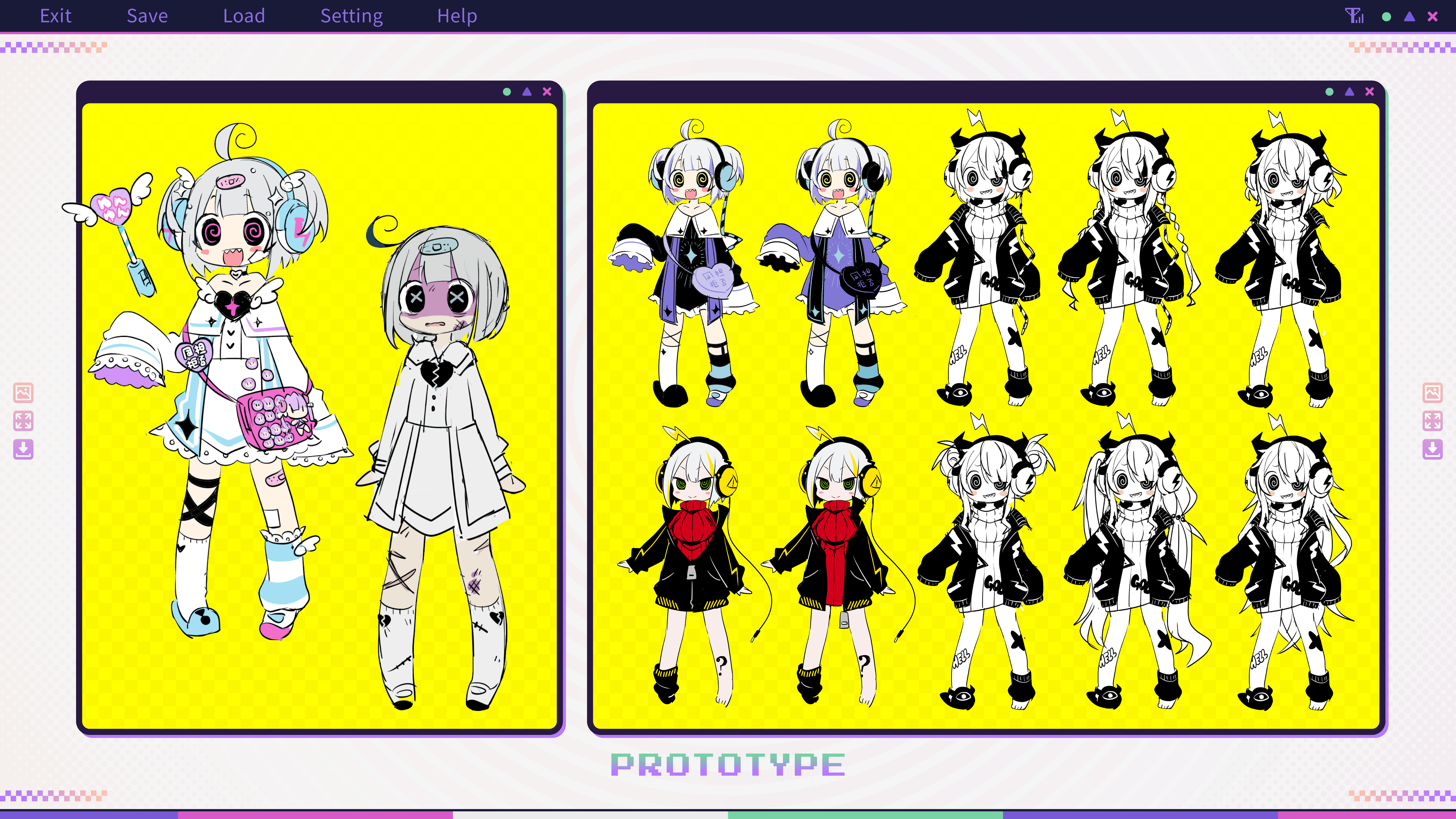 電波ソングにノせて“怪文書”をばら撒くリズムゲーム『ゆんゆん電波シンドローム』Steamにて配信開始_012