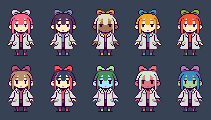 『終末ミジンコラボラトリー』配信開始。終末世界のラボで働くアンドロイドの少女を見守る放置ゲー_004