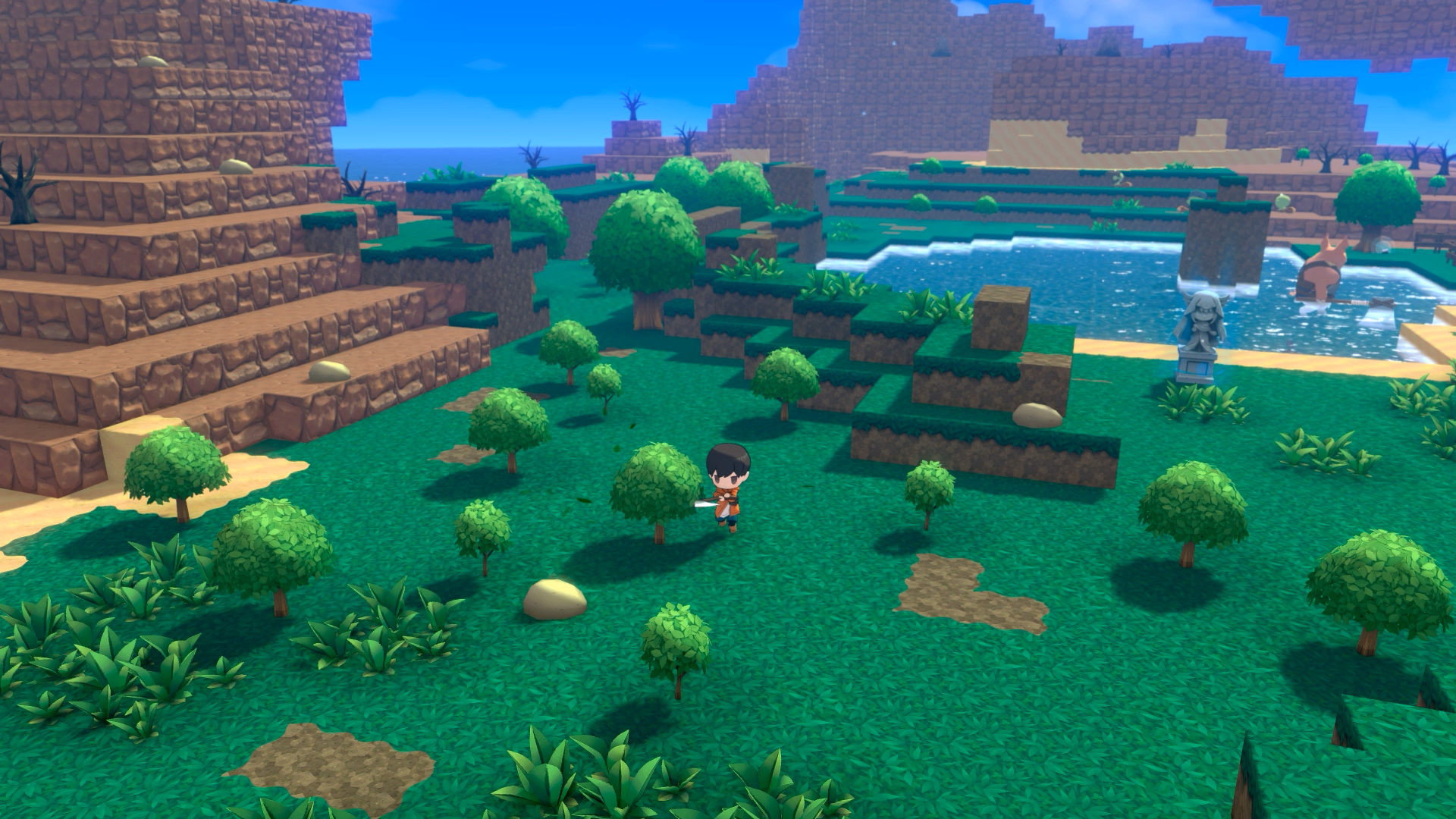 『ワロタ、俺の家のとなり魔王城www』発表。“魔王城のとなり”で村づくりをするアクションRPG_009