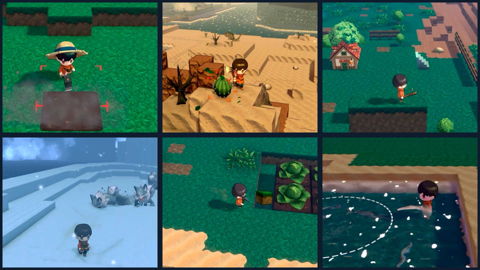 『ワロタ、俺の家のとなり魔王城www』発表。“魔王城のとなり”で村づくりをするアクションRPG_008