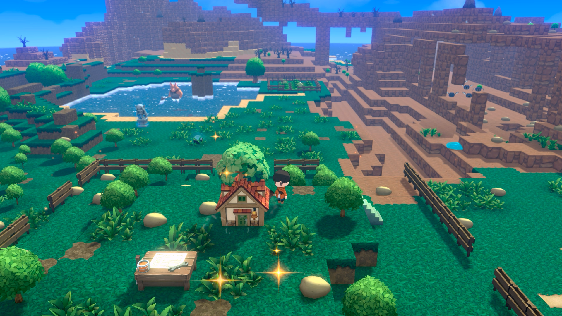 『ワロタ、俺の家のとなり魔王城www』発表。“魔王城のとなり”で村づくりをするアクションRPG_001