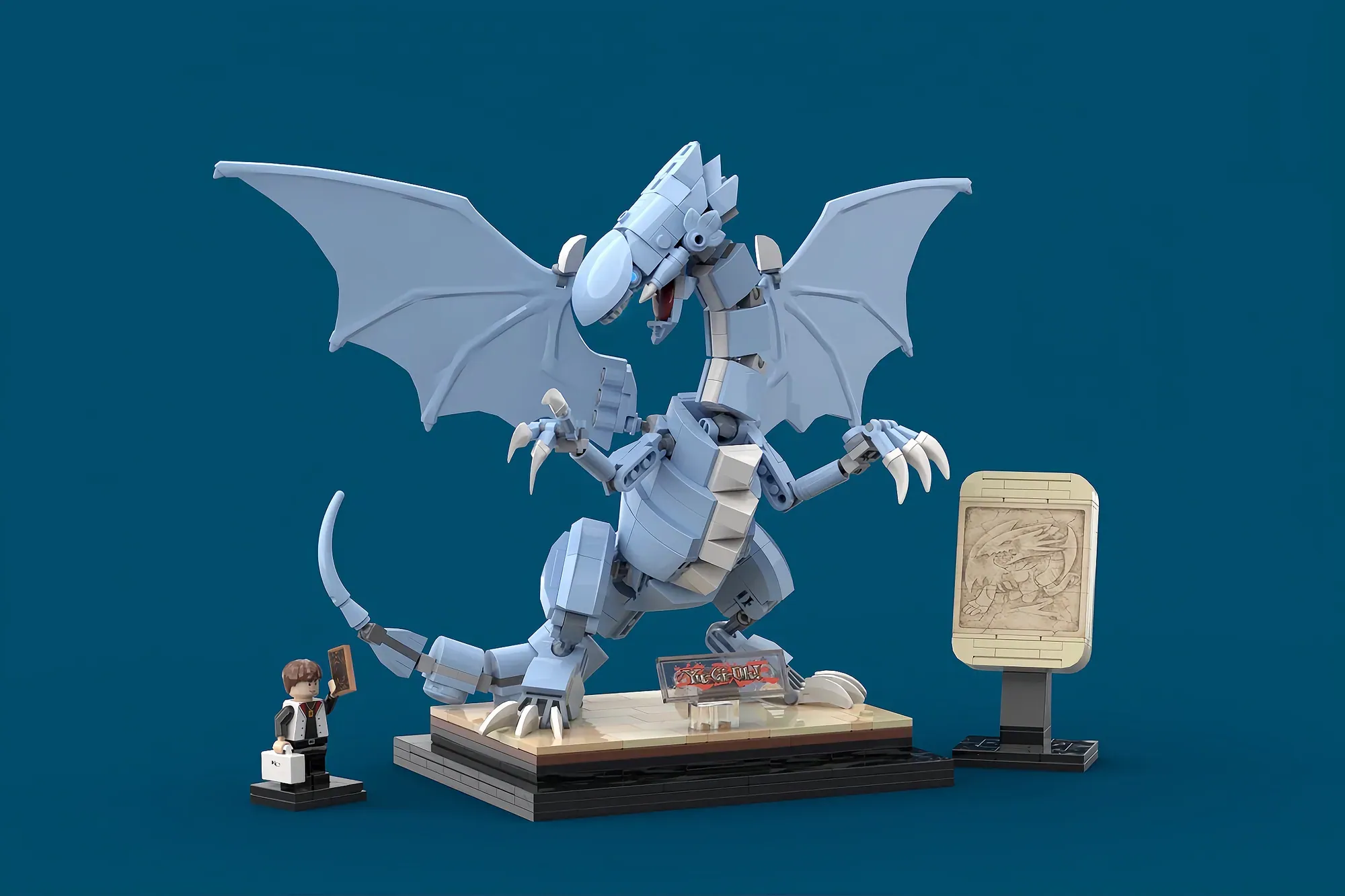 LEGO『遊戯王』コンテスト「It's Time To Duel!」最終選考5作品が発表。「青眼の白龍」や「千年パズル」が立体化_003