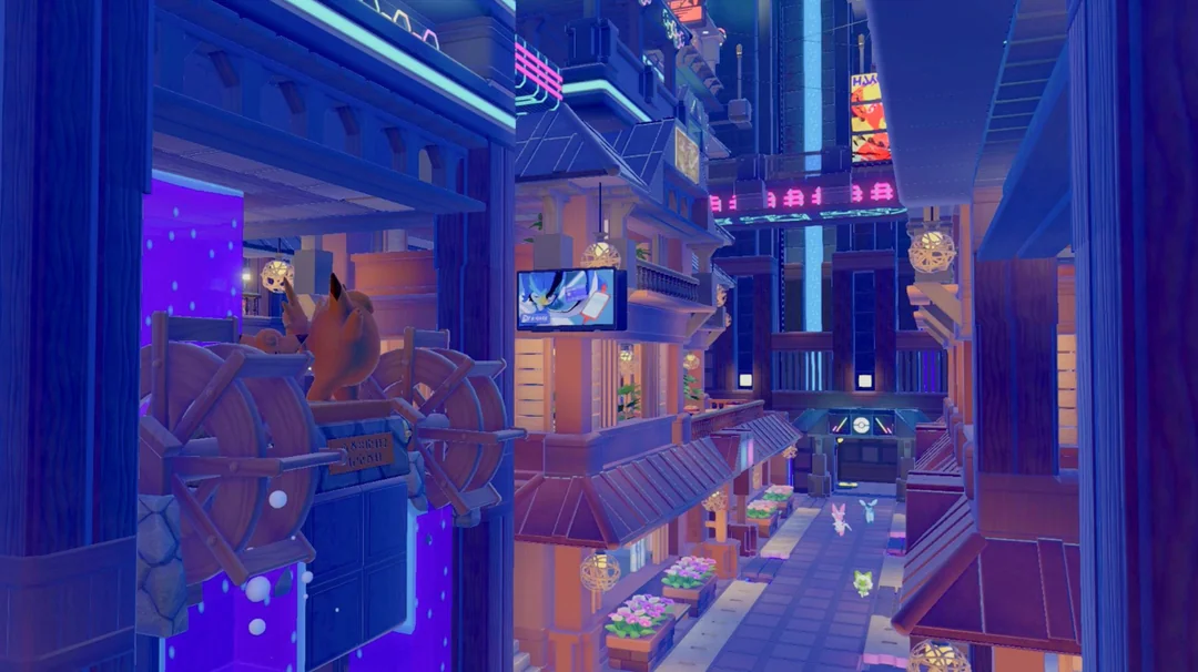 『ぽこ あ ポケモン』で建築した“サイバーパンク風の地下都市”がRedditで話題に_004