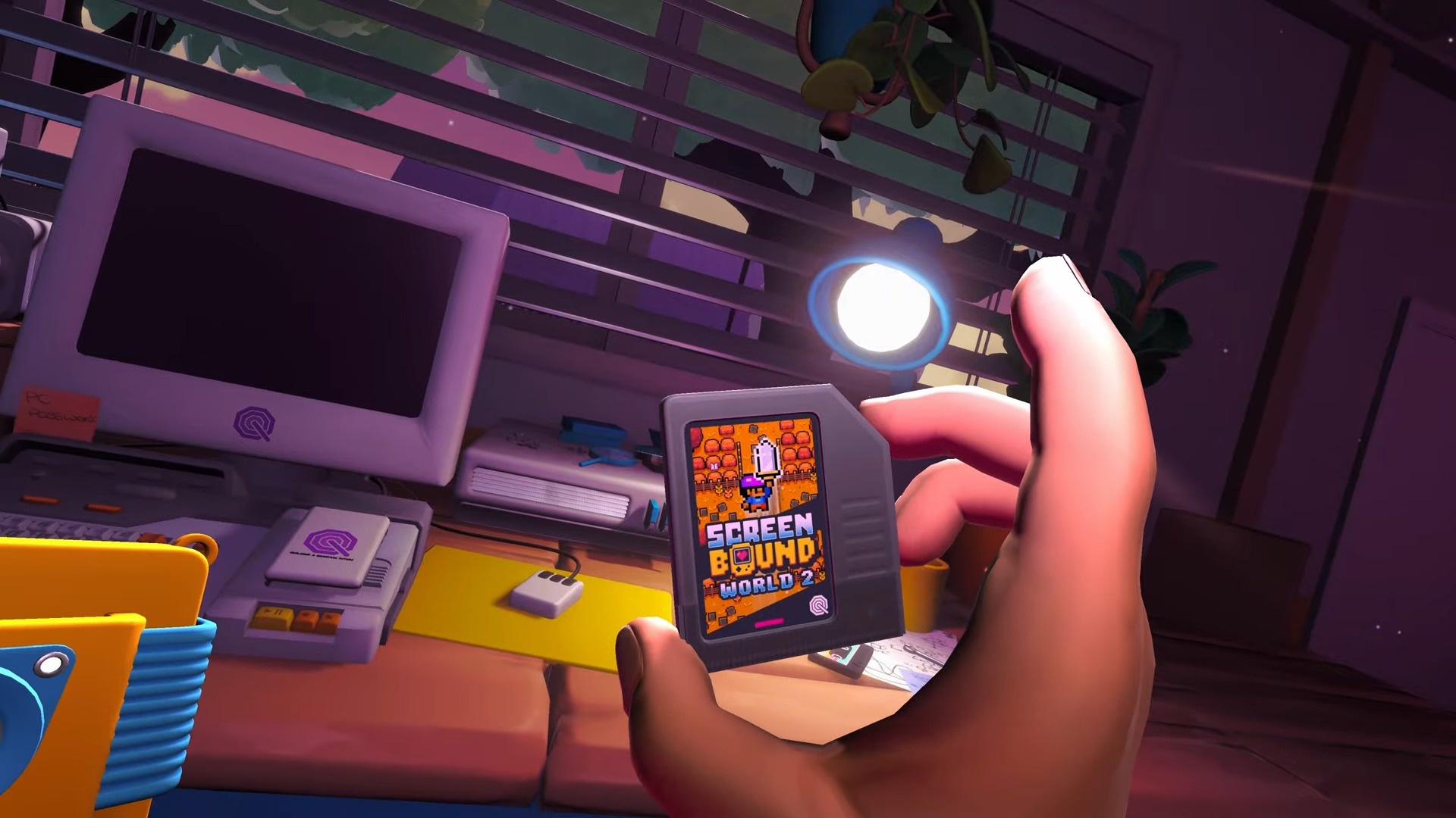 携帯ゲーム機をプレイしながら3Dアクションゲームを遊ぶ異色のタイトル『Screenbound』の最新映像が公開_002