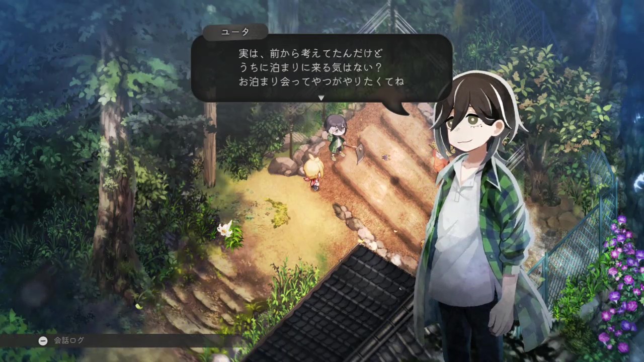 『夜廻』スタッフによる田舎暮らし生活ゲーム『ほの暮しの庭』登場人物の紹介が不穏すぎる_001