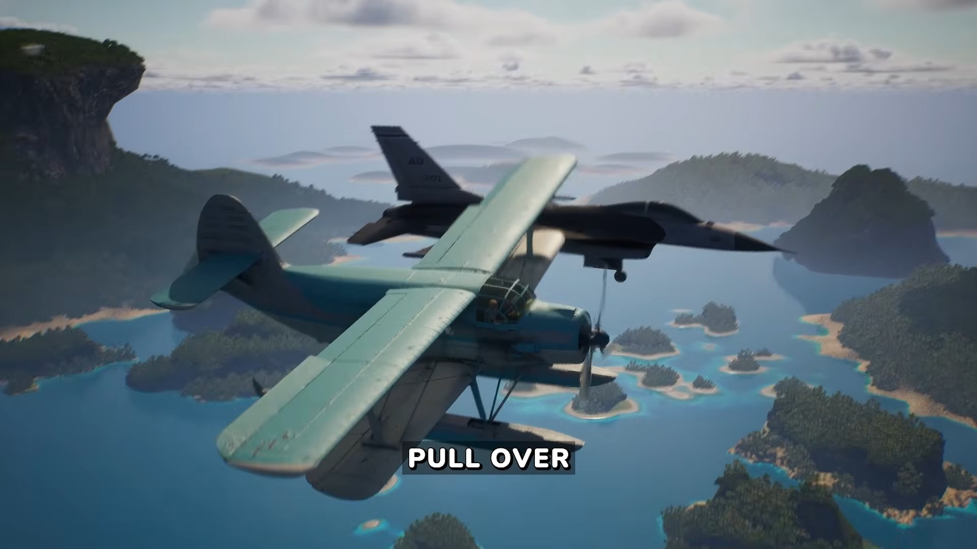 飛行機で“怪しい荷物”を運ぶ協力ゲーム『Cartel Pilots Wanted』発表。気を抜いたらゴリラや戦闘機に急襲される_001