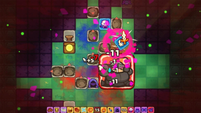 “98%好評”のローグライトパズルアクション『カード魔王: 頭だけになっても！』Steamにて配信開始_006