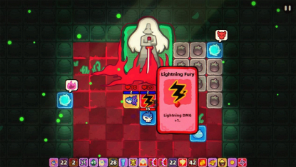 “98%好評”のローグライトパズルアクション『カード魔王: 頭だけになっても！』Steamにて配信開始_007