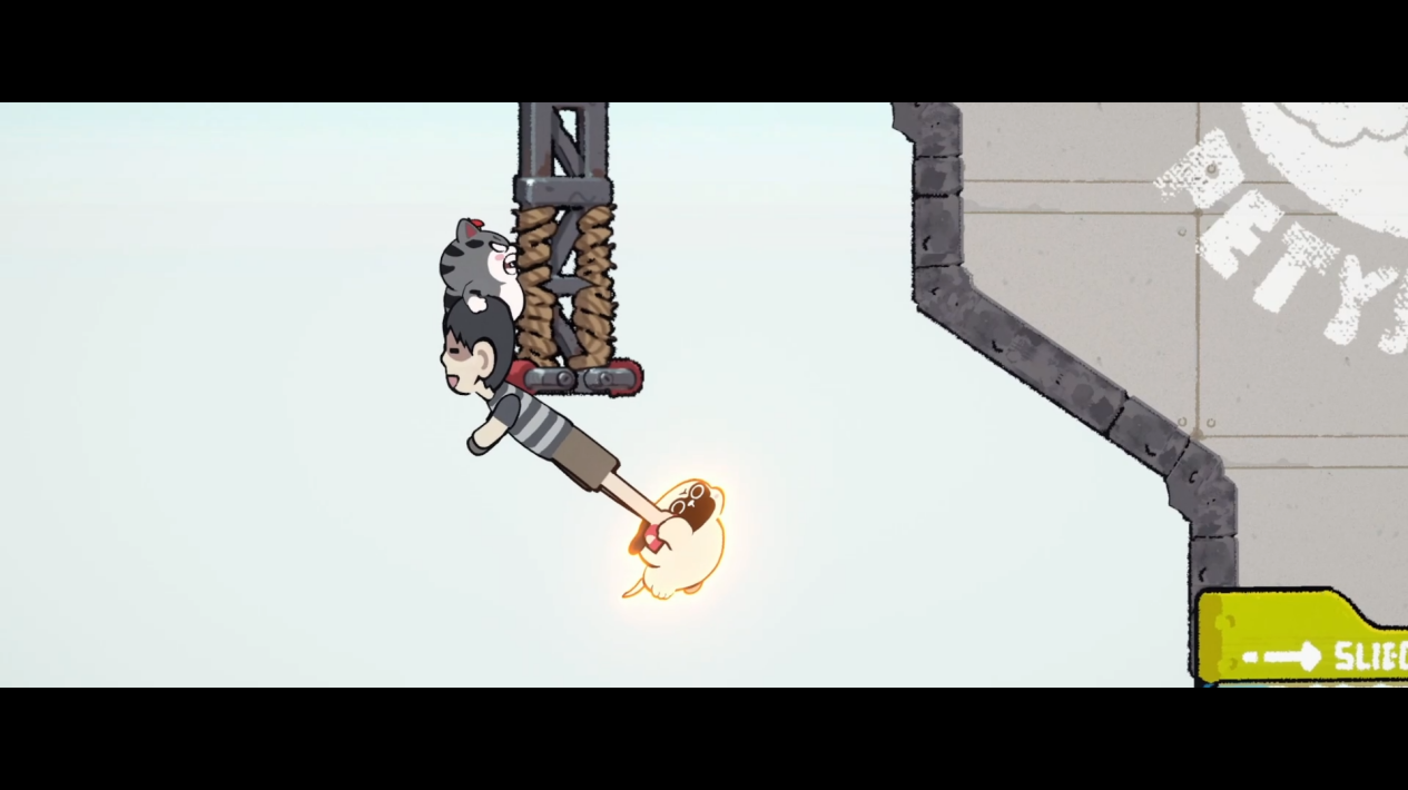 『It Takes Paws』Steamストアページが公開。犬と猫が「ぐにゃぐにゃになった飼い主」を運ぶ協力ゲーム_008