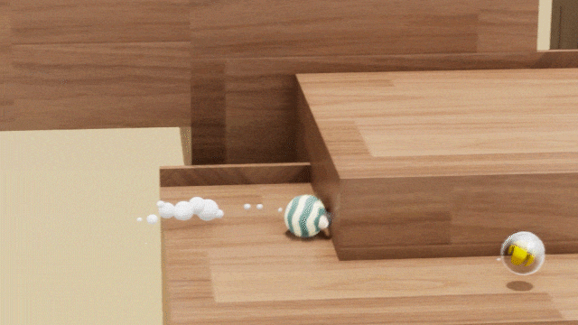 モノにくっついて転がしながら進むカオスな物理パズルアクション『コロコロフレンズ』Steamストアページが公開_005