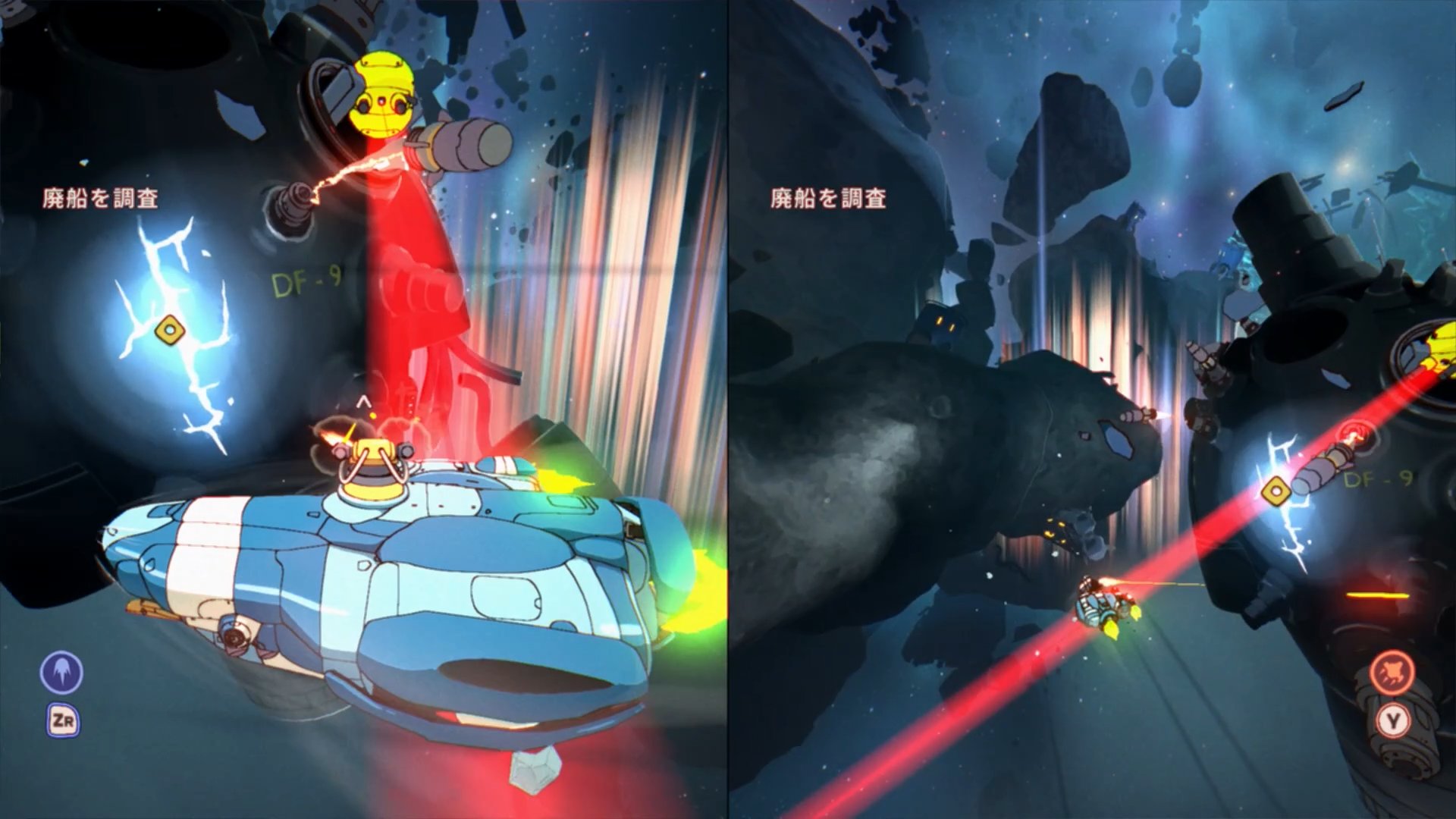 『オービタルズ』評価・感想・レビュー｜「日本の80年代アニメ」すぎる2人協力ゲーム_015