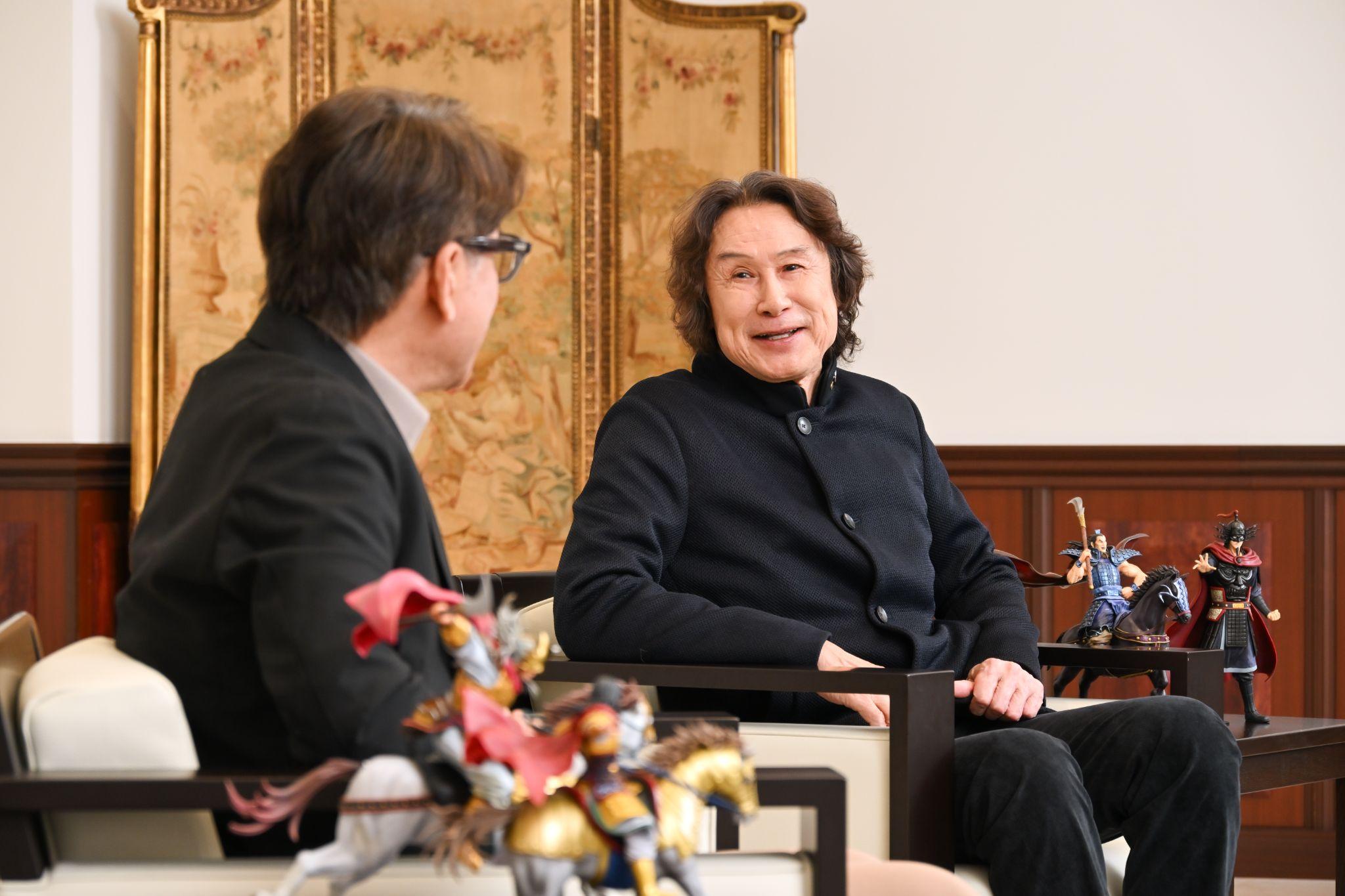 『信長の野望』シブサワ・コウ氏×『キングダム』原泰久氏：特別対談。歴史は“余白”があるから面白い_009