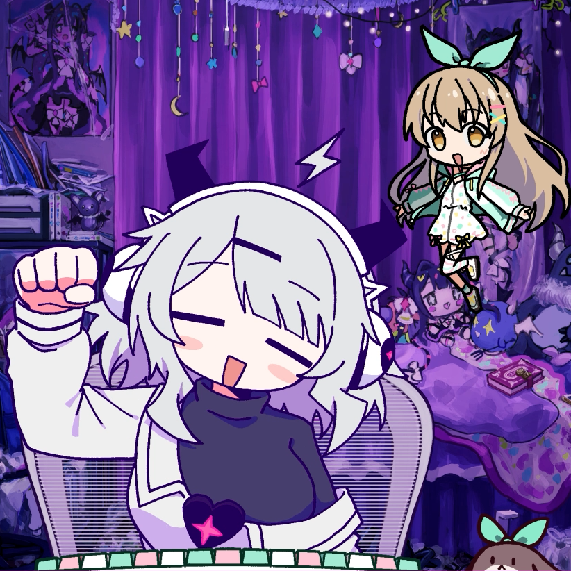 電波ソングにノせて“怪文書”をばら撒くリズムゲーム『ゆんゆん電波シンドローム』Steamにて配信開始_008