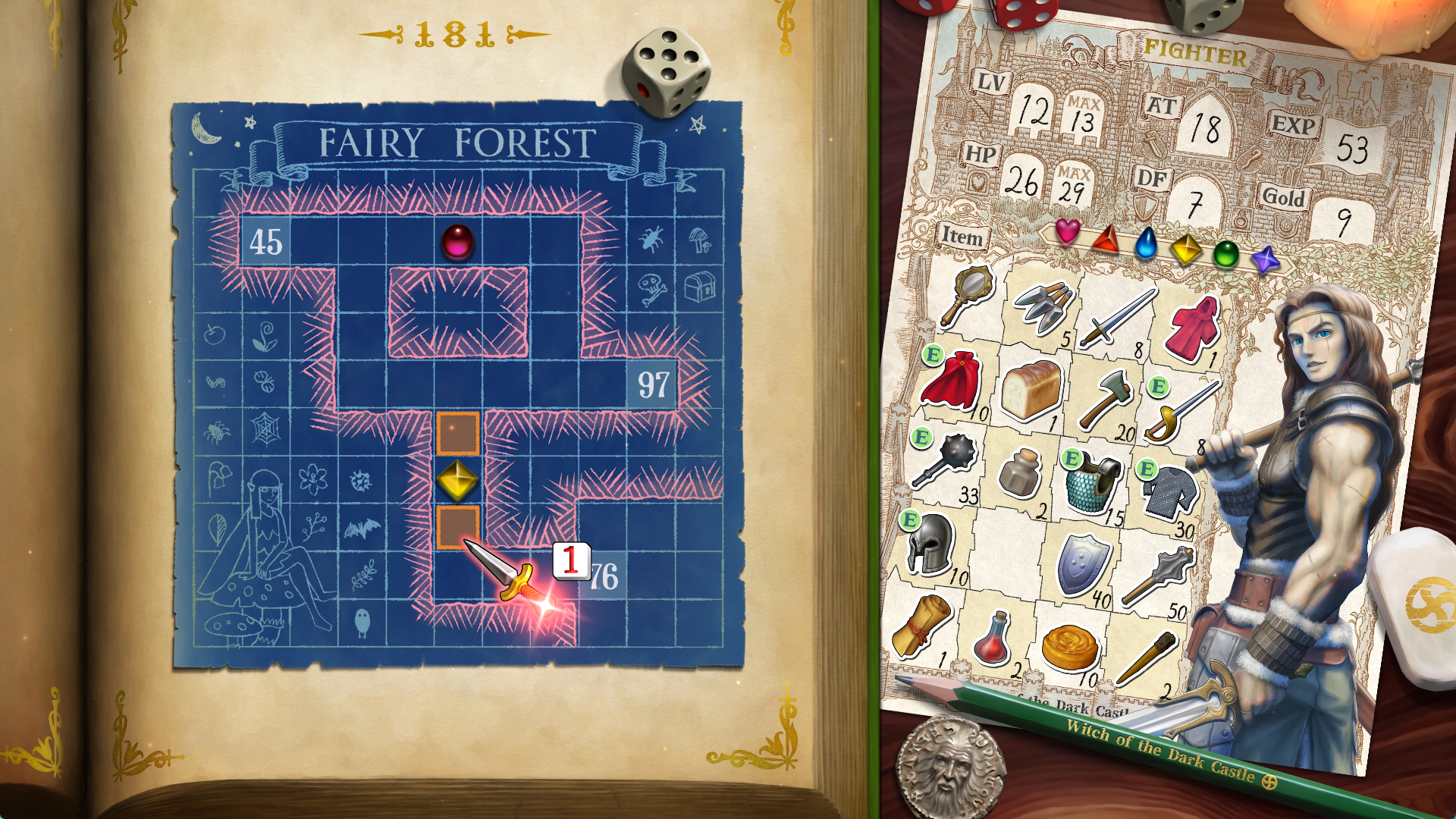 「ゲームブック」風のファンタジーRPG『ヴェリタステイルズ：暗黒城の魔女』発表！2026年に発売へ。“約30万字”のシナリオ_005