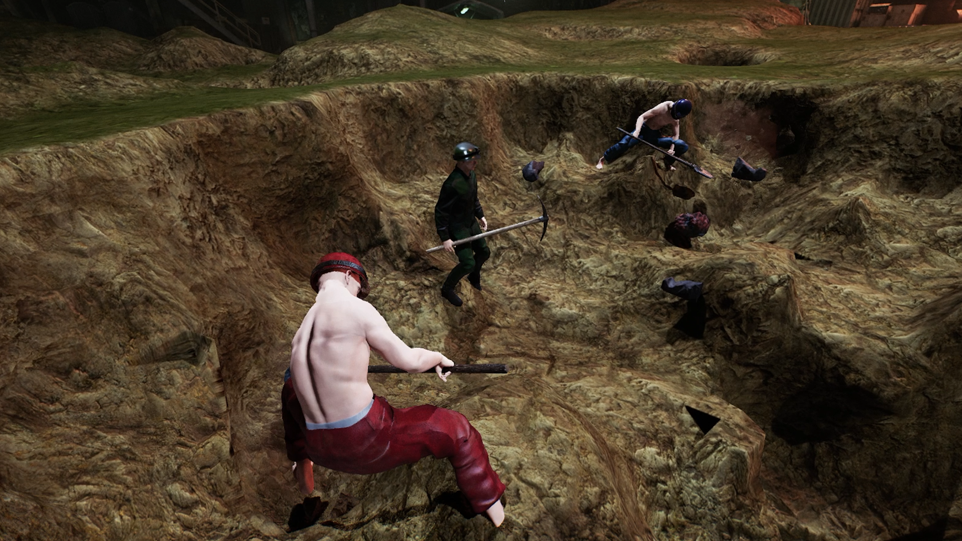 【最大8人マルチ】ただひたすらに穴を掘るゲーム『Keep Digging』大型アップデートが4月28日配信_003