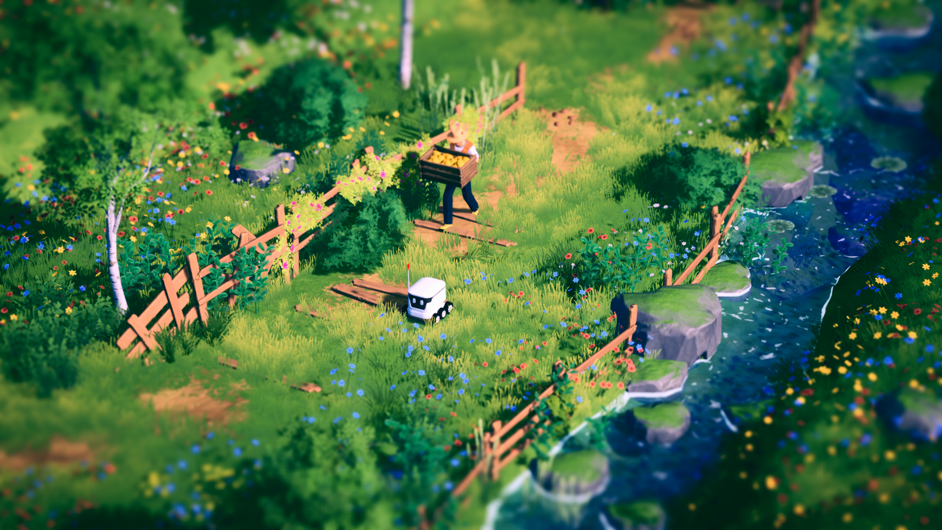 『Tiny Delivery』2026年第3～4四半期にリリースへ。小さな配達ロボになって目的地に荷物を届けるゲーム_001