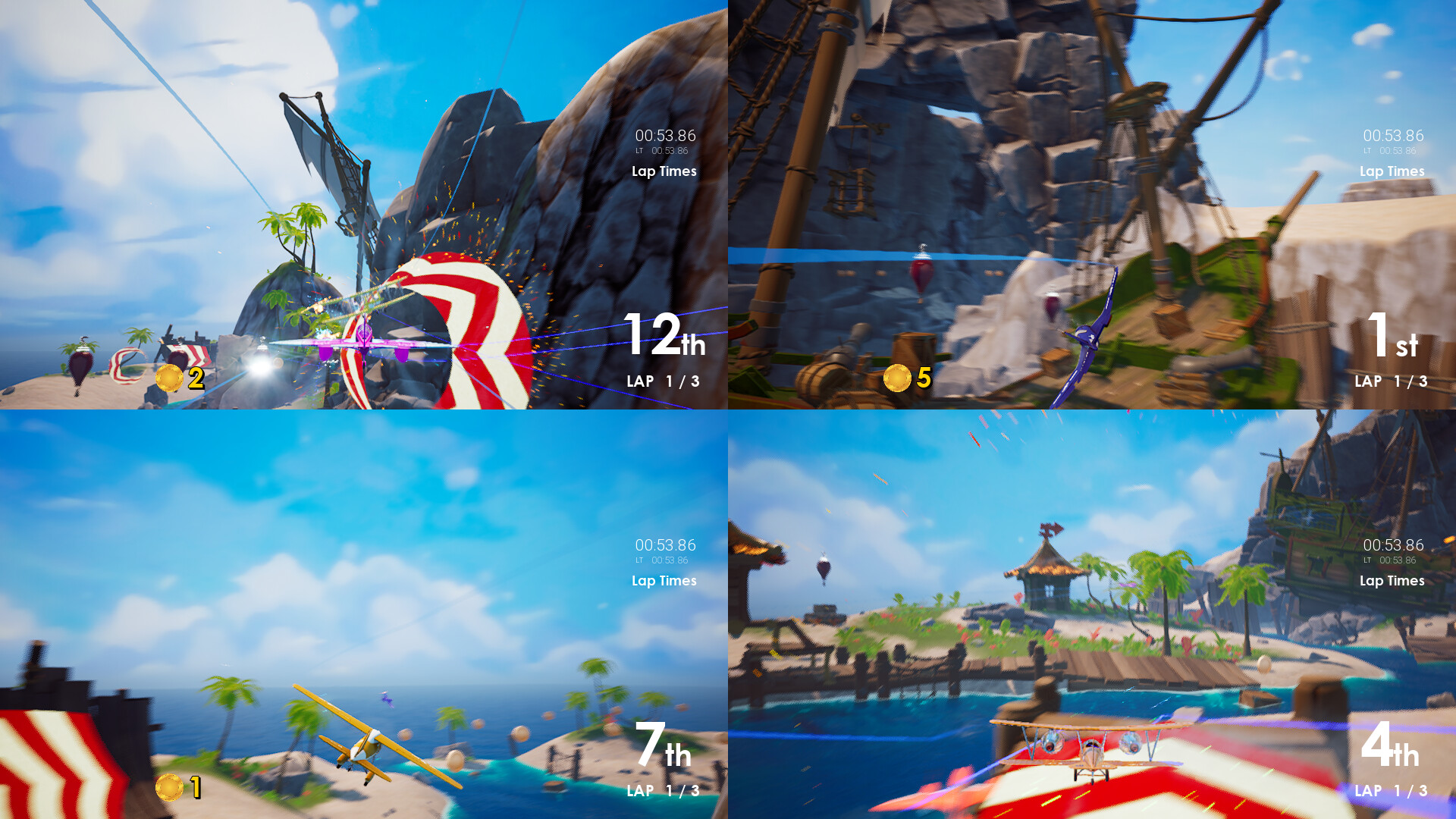 アイテムを駆使して1位をめざす飛行機レースゲーム『カウチプレーン』が面白そう_002