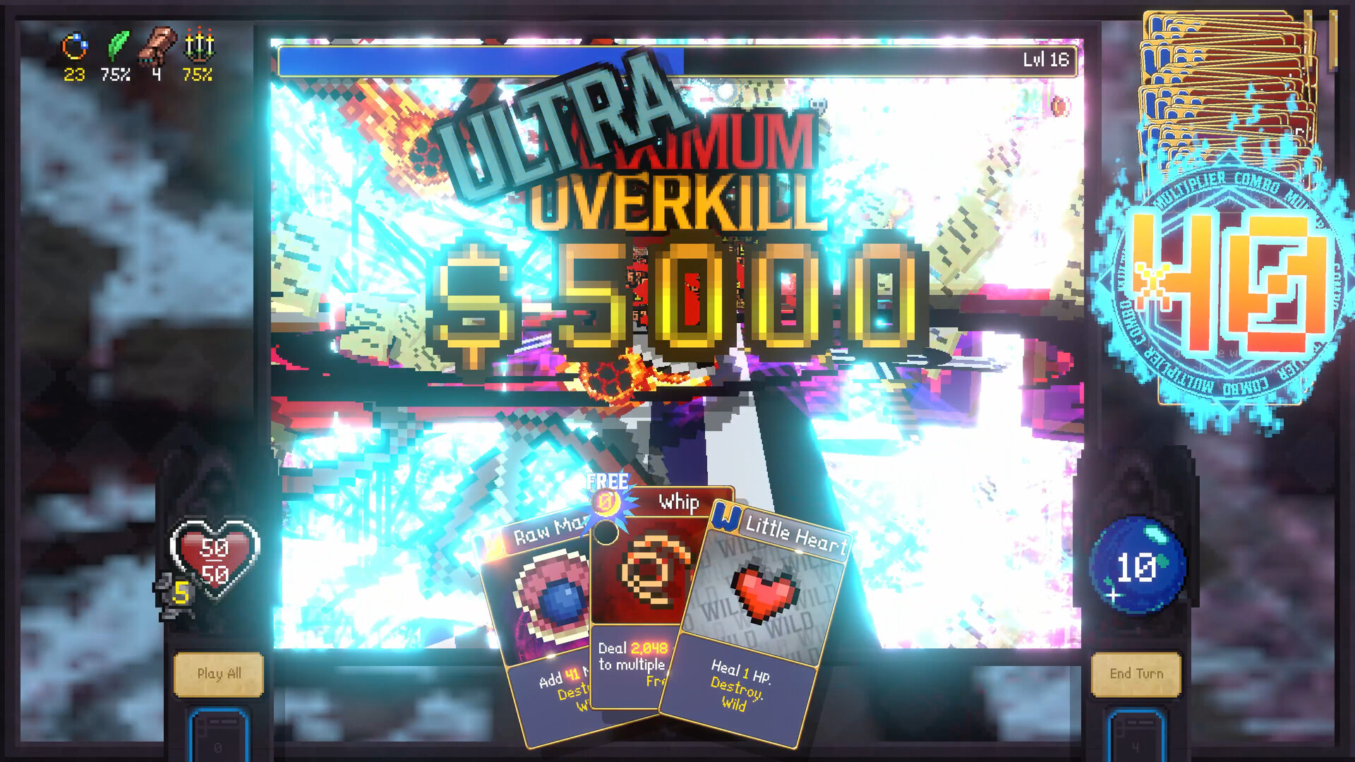 『ヴァンサバ』開発元新作のデッキ構築型ローグライク『Vampire Crawlers』本日正式リリース_002