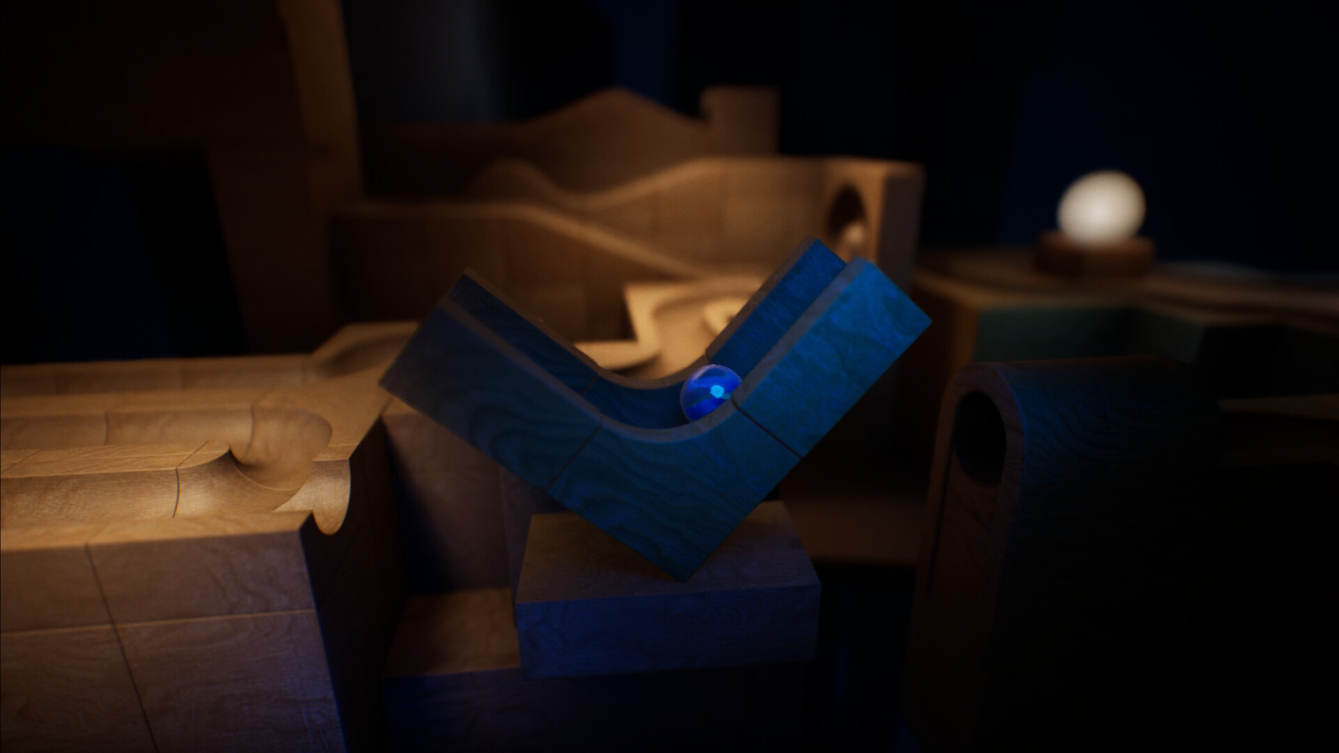 『Marblearium』Steamプレイテスト実施中。ビー玉主人公のリラックス系3Dアドベンチャー_002