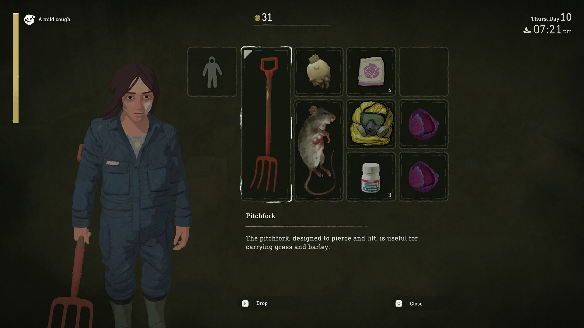 『Crop』収穫量が生死をわける農業ホラーゲームが発表_006