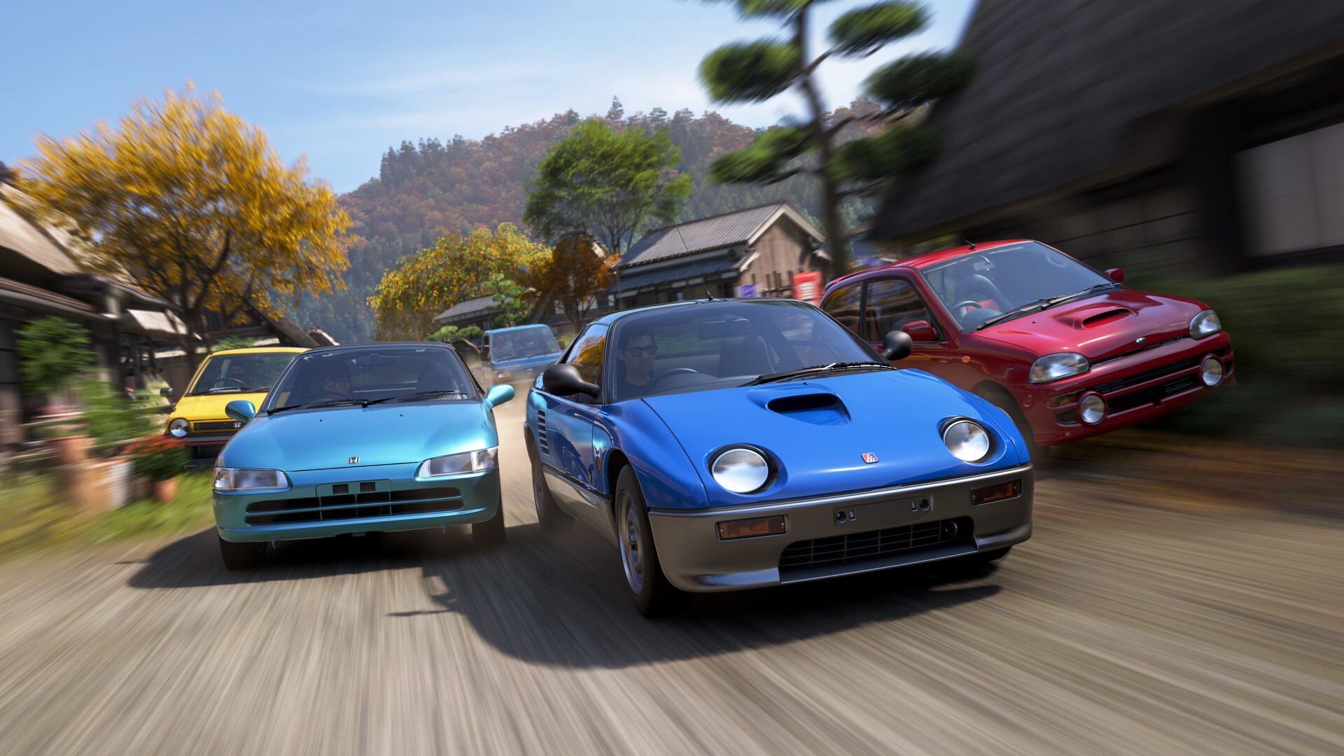 『Forza Horizon 6』に「軽トラ」が登場！公式SNSにて映像が公開。日本舞台のレースゲームにホンダのアクティが参戦_001