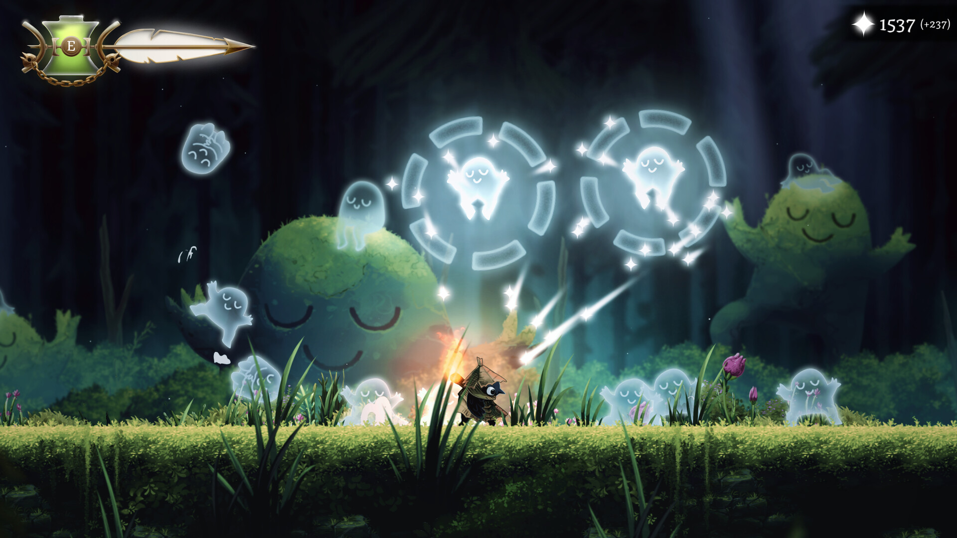 『井戸の鳥』体験版が配信中、2026年夏リリース予定。ダークなおとぎ話世界を探索する2Dアクションゲーム_003