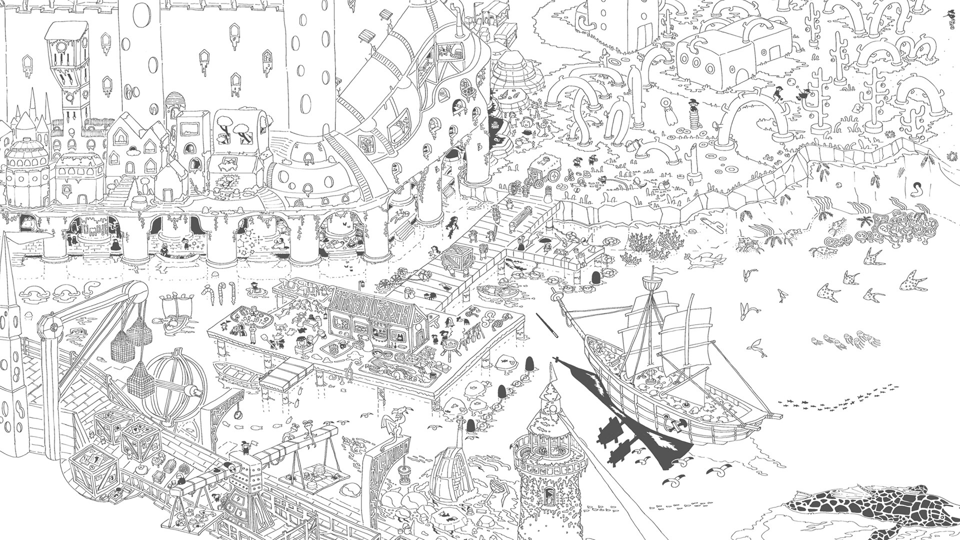 『Twinkle Seek』が開発中。「デカい一枚絵」の中を進むゲーム_004