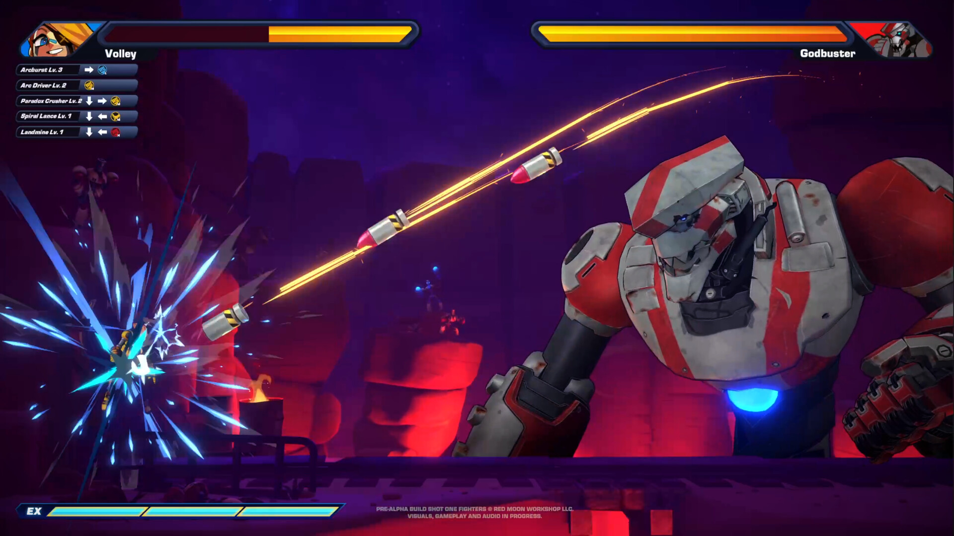 『Shot One Fighters』技構成を「自分で組む」ローグライク格ゲーのSteamストアページが公開_003