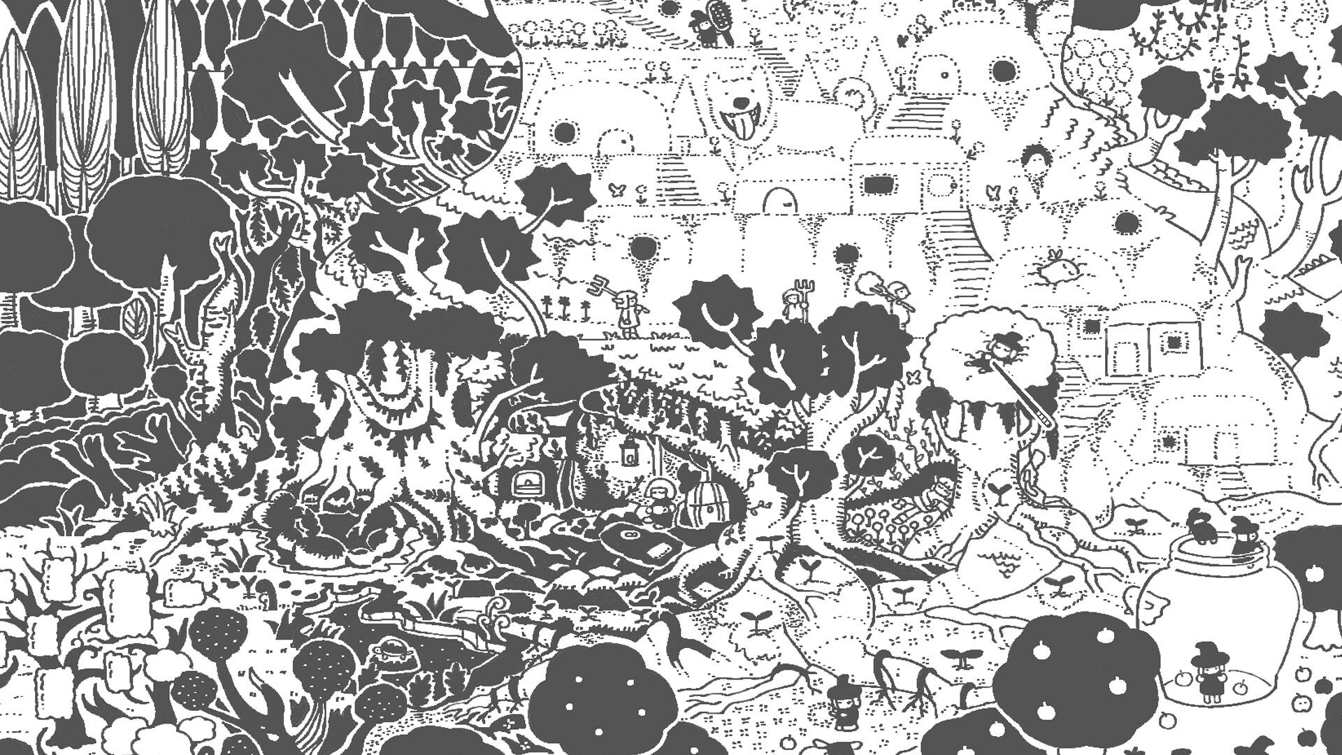 『Twinkle Seek』が開発中。「デカい一枚絵」の中を進むゲーム_003