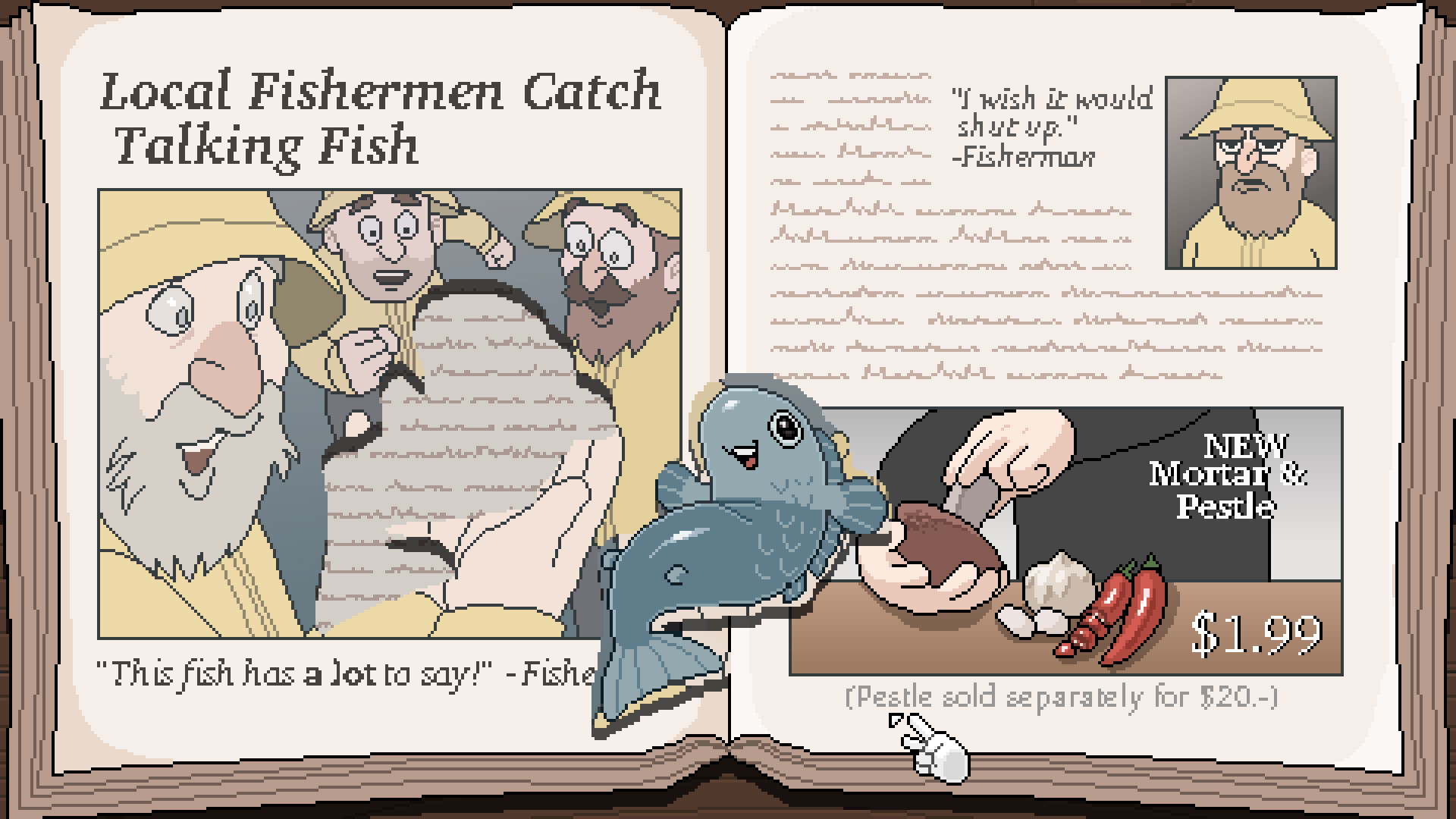 『Your Painting, Sir』が2026年第3四半期に配信予定。新聞の写真を切り貼りして絵画を偽造するパズルゲーム_006