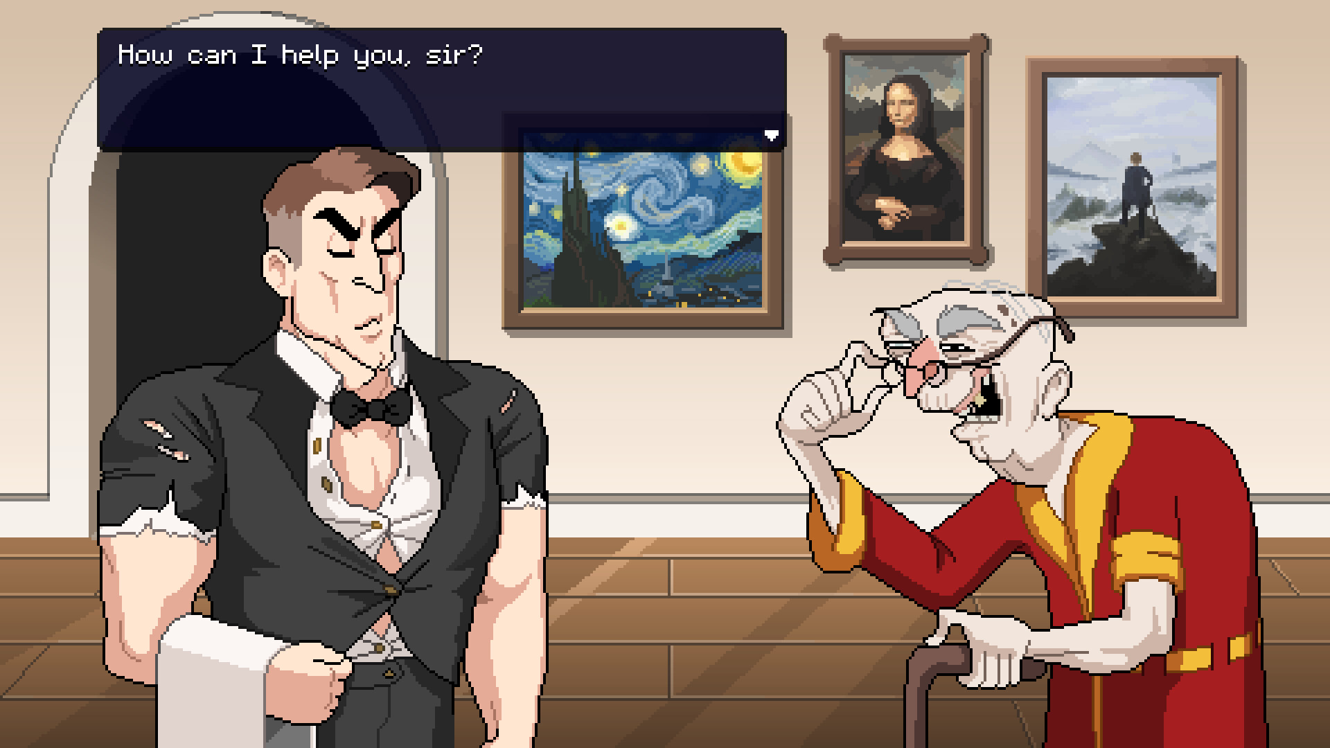 『Your Painting, Sir』が2026年第3四半期に配信予定。新聞の写真を切り貼りして絵画を偽造するパズルゲーム_001